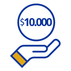 Donación $10.000